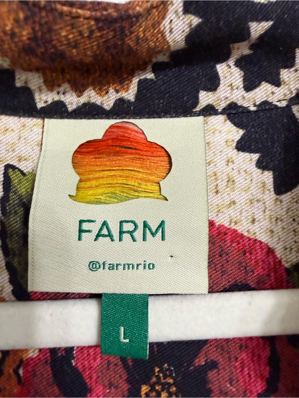 Farm Rio Flower Tapestry Dress - Picture 2 of 6